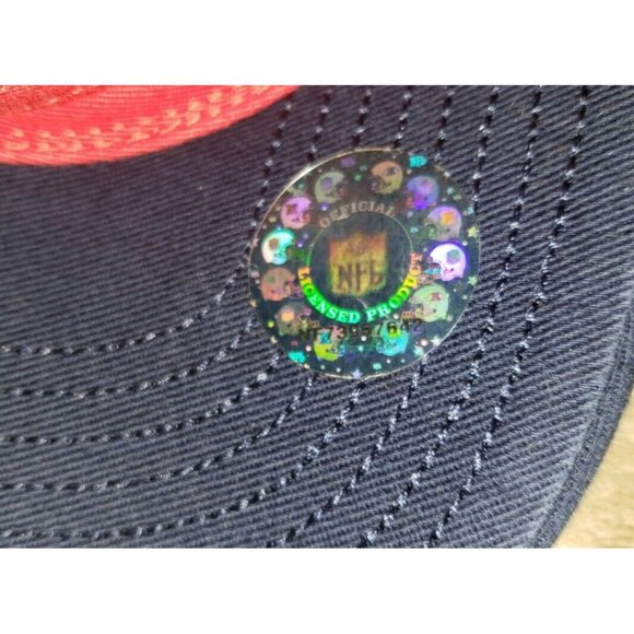 Reebok PRO FOOTBALL HALL OF FAME Canton Ohio  HAT Baseball Cap NFL RED W/BLUE - Picture 6 of 11